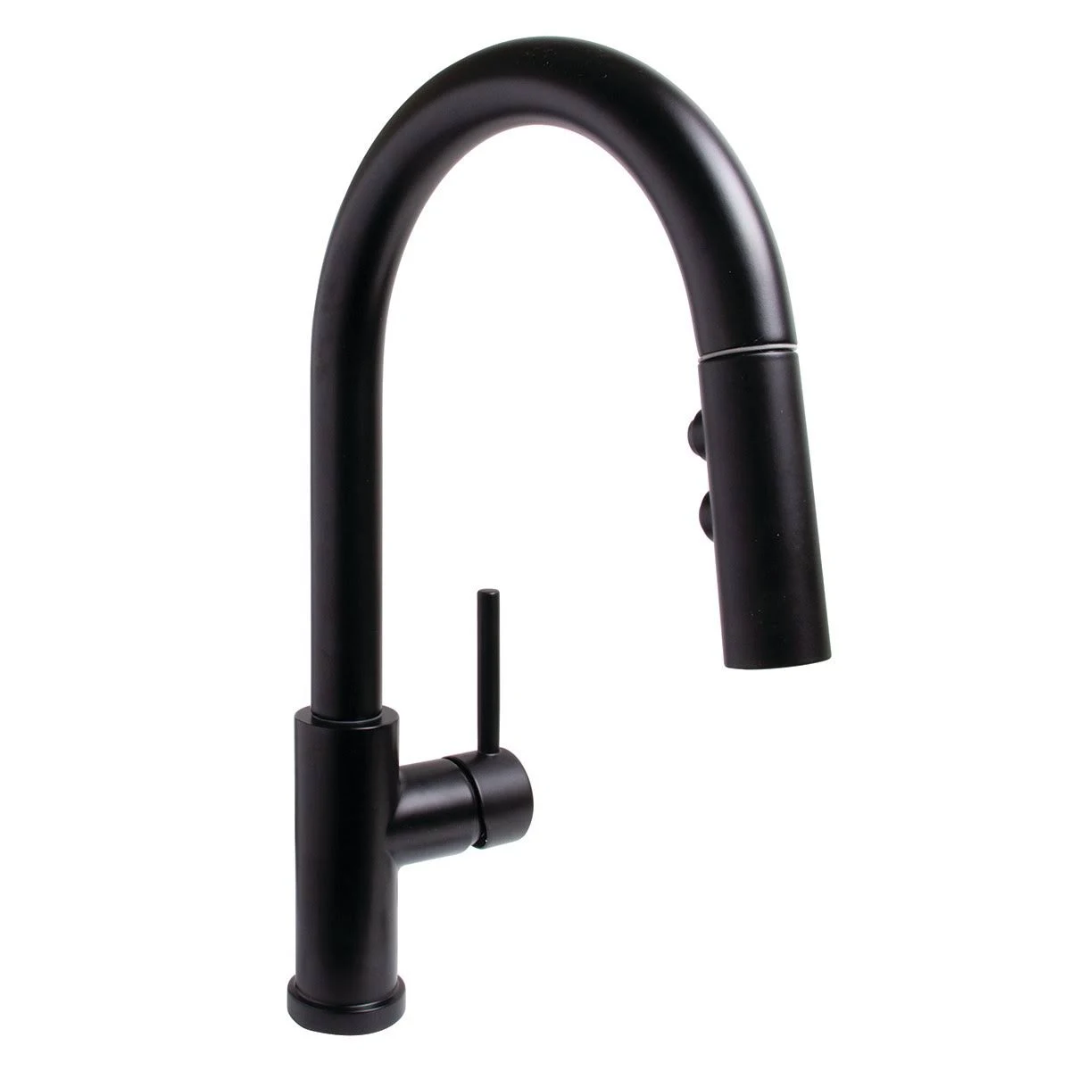 Speakman SB-1042-MB Neo Pull Down Single Handle Kitchen Faucet Finish: Matte Black