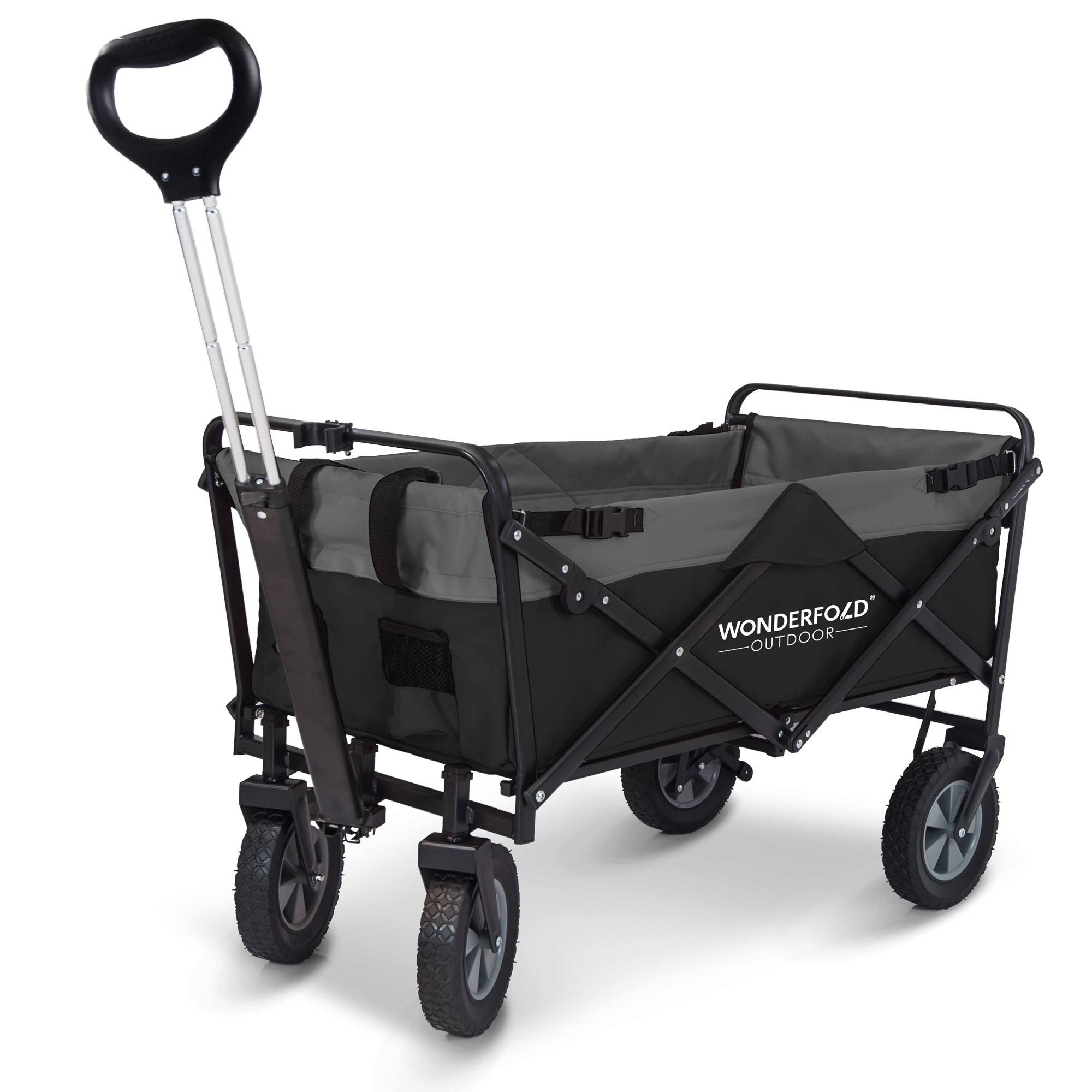 Wonderfold Basic Outdoor Folding Wagon - Black S1-Black