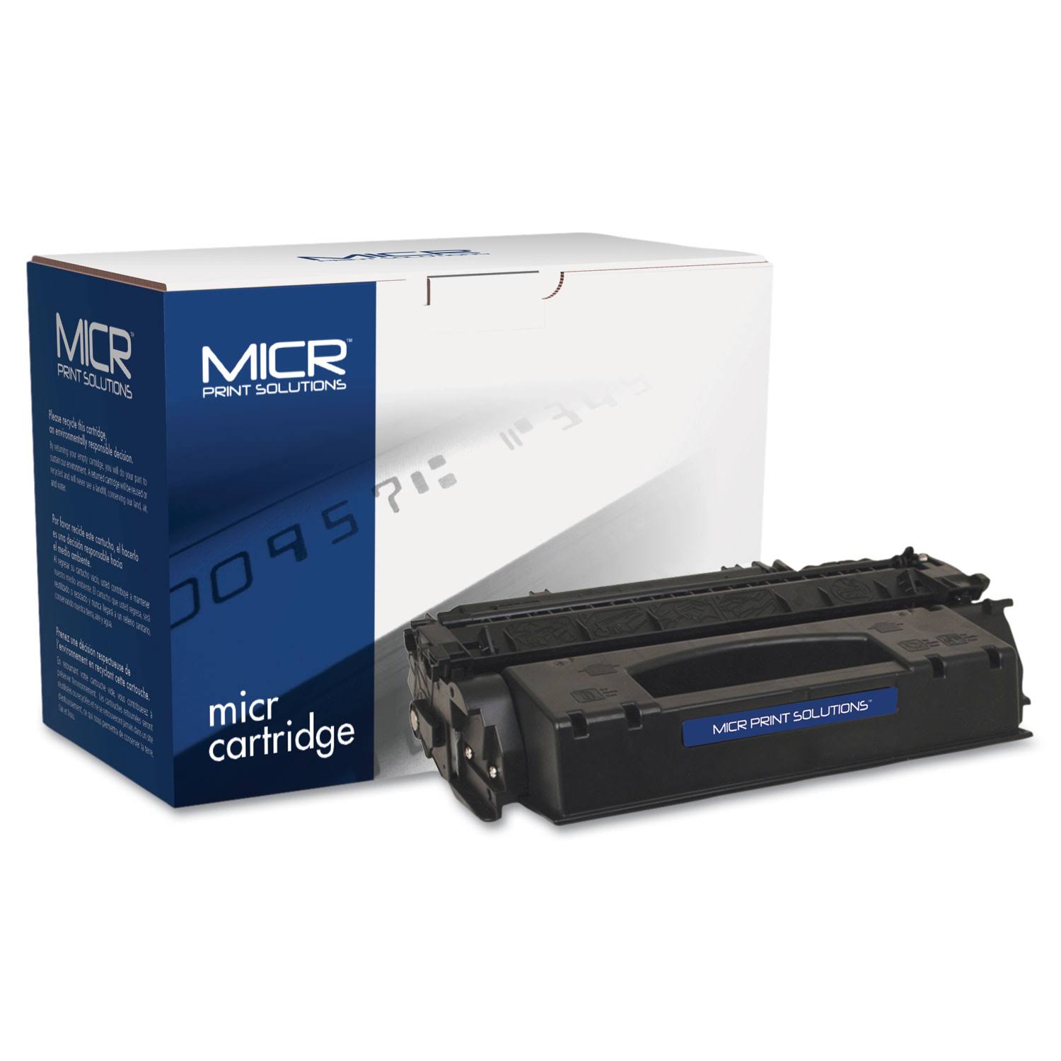 MICR Print Solutions MCR53XM Compatible High-Yield MICR Toner, 7000 Page-Yield, Black