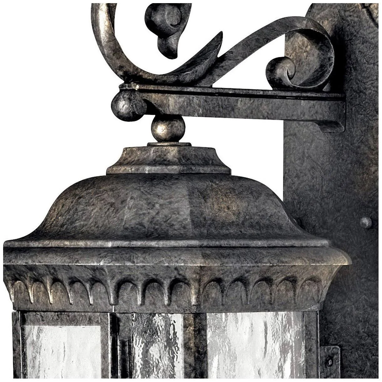 Hinkley 1725BG Outdoor Regal Black Granite Wall Light