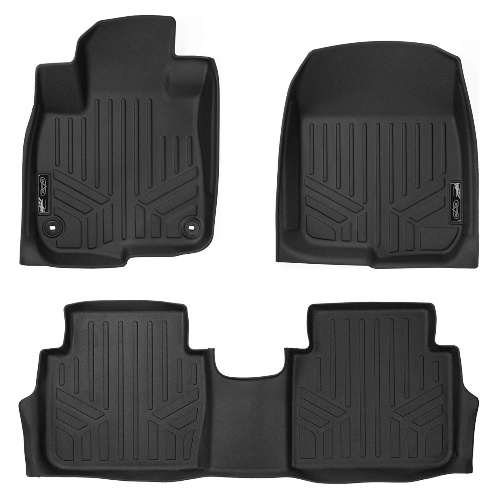 Maxliner Floor Mats 2 Row Liner Set Black for 2017-2019 Honda CR-V
