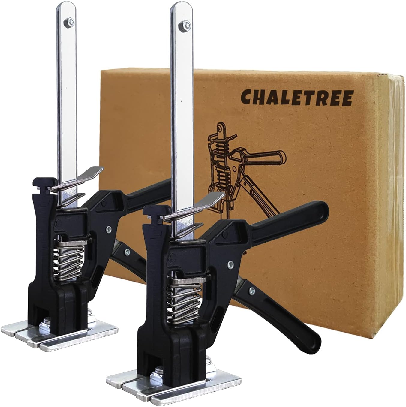 2PCS Labor-Saving Jack Multifunctional Wall Brick Height adjustment lifting tool Pack of 2