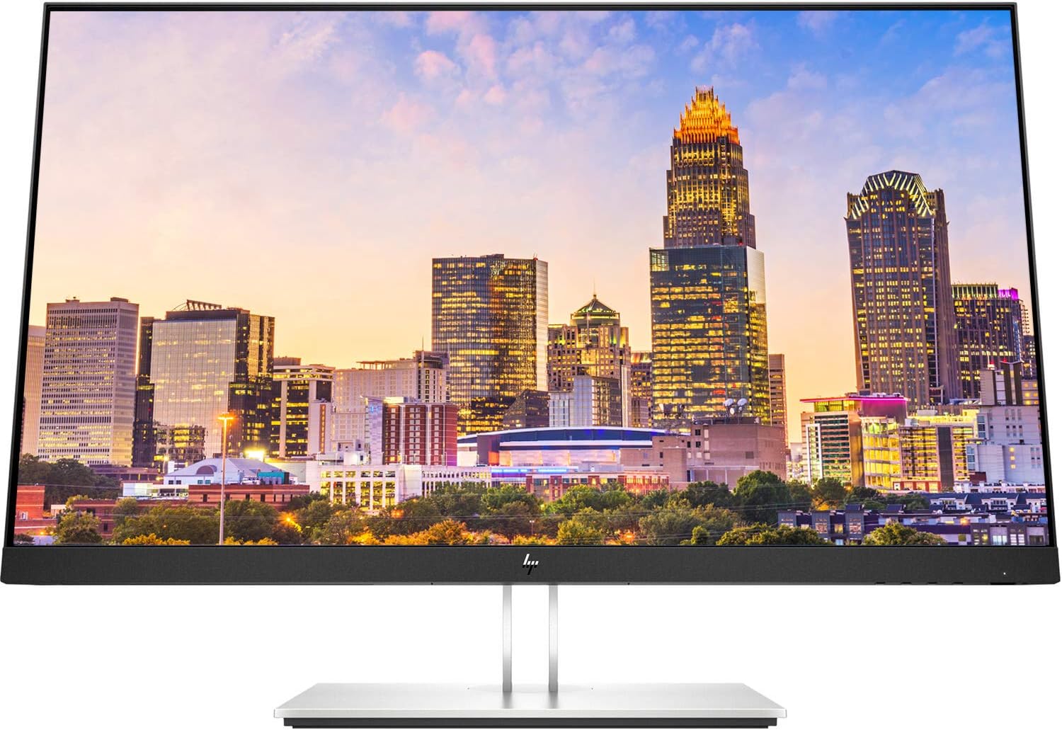 HP EliteDisplay E27 G4 27 Inch IPS LED Backlit Monitor, FHD 1920 x 1080, Blue Light Filter, HDMI, VGA, DisplayPort