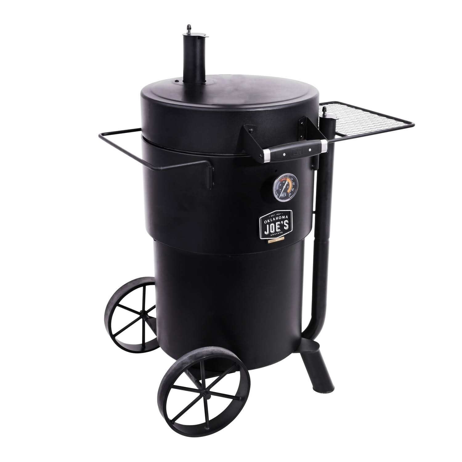 Oklahoma Joe&s Bronco Drum Smoker, Black