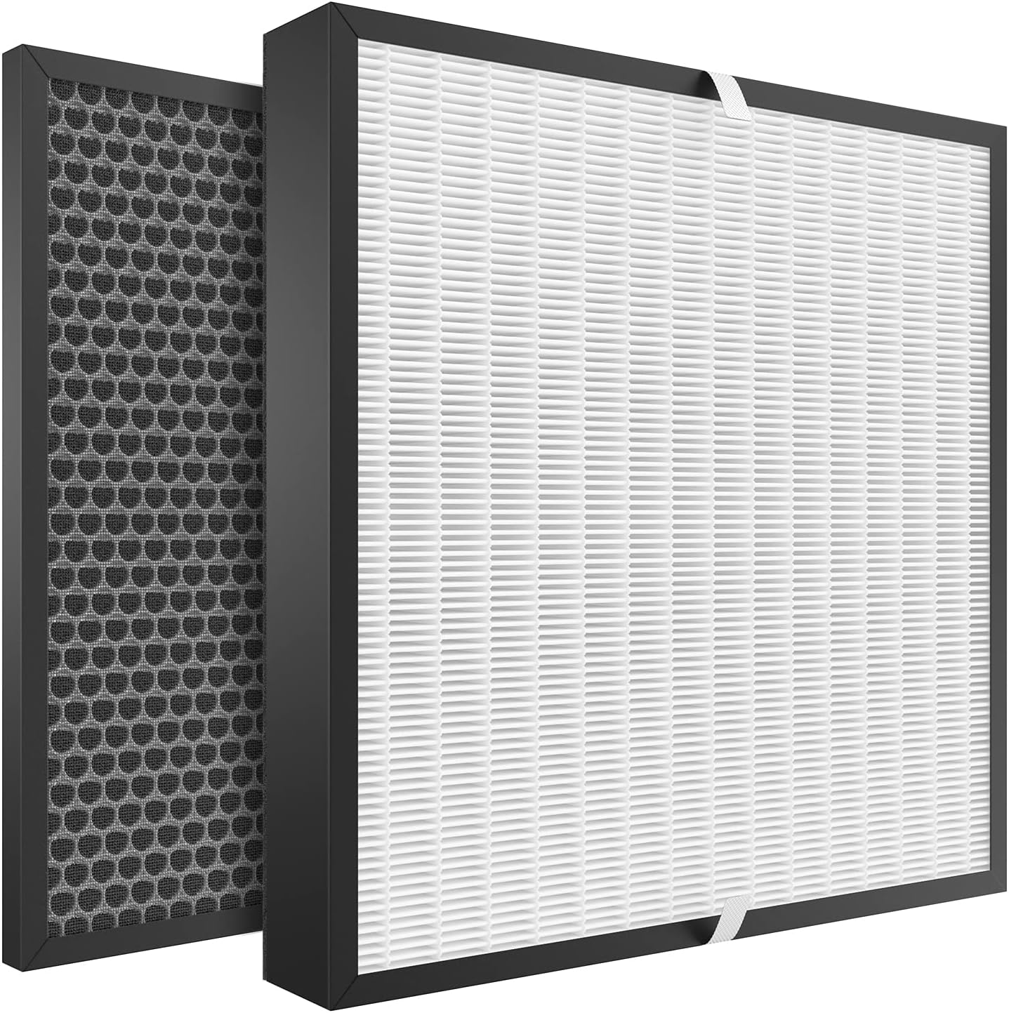 CFKREYA EJ120 H13 True HEPA Replacement Filter, Compatible with Oransi EJ Air Purifier EJ120, One Year Comb Pack, Include H13 Grade HEPA and Activated Carbon Filter. Pack of 2