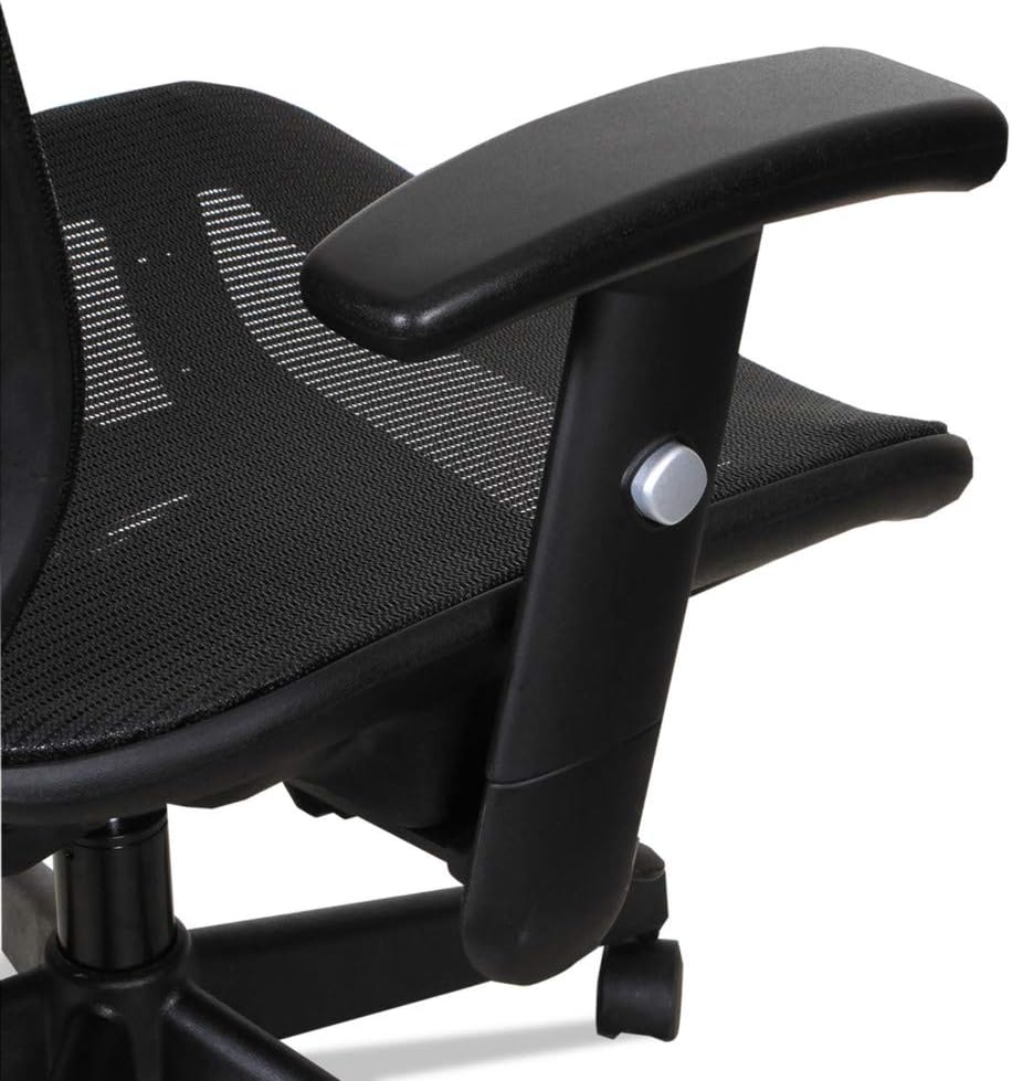 Alera ALEEP4218 Alera Epoch Series All Mesh Multifunction Mid-Back Chair, Black