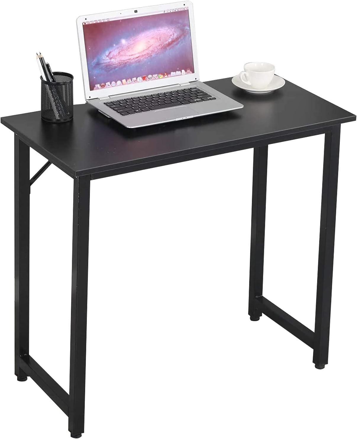 Soges 31.5 Inch Computer Desk PC Desk Office Desk Workstation for Home Office Use Writing Table Black WK-JJ80-BK Pack of 2