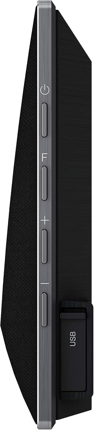 LG GX Sound Bar with Subwoofer, OLED Gallery TV Matching, 3.1 ch, 420W Power, Dolby Atmos, High Resolution Audio, HDMI eARC, Wireless Subwoofer - Black