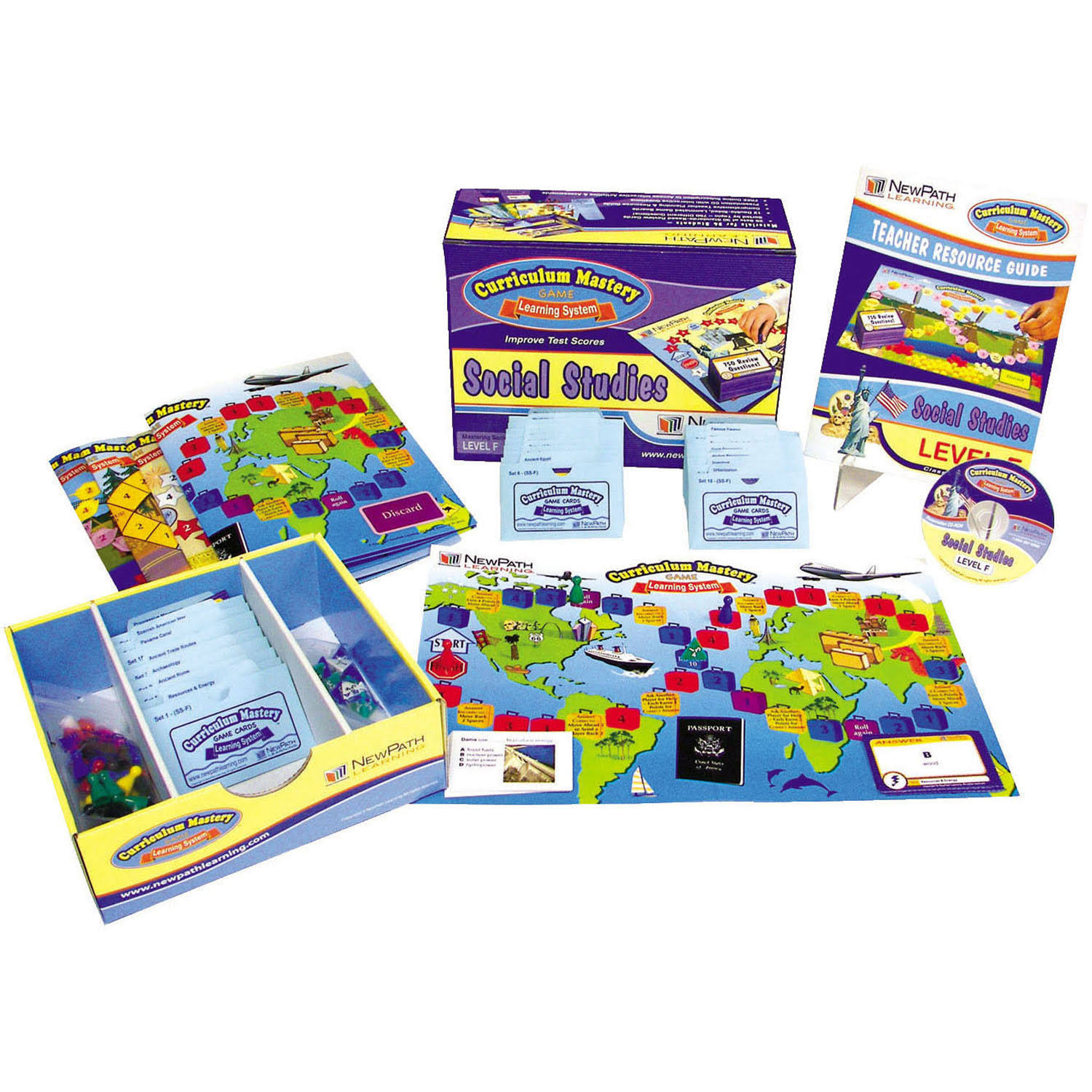 Mastering Social Studies Skills Games Class Pack Gr 6
