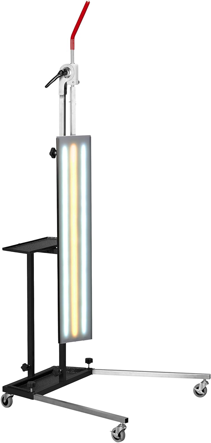 PC TBAR 3 LED Light Stand Paintless Dent Repair PDR (Black)