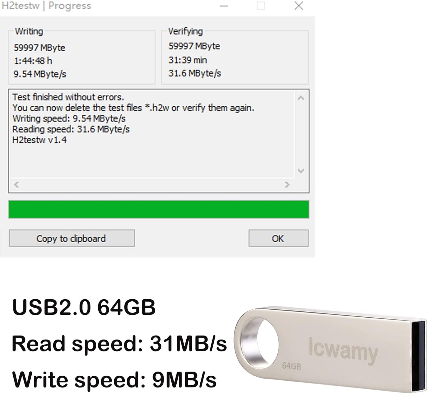 lcwamy USB 64GB Mini Flash Drive USB2.0 64GB USB 64GB External Hard Drive 64GB USB Drive Pen Drive 64GB Thumb Drive Memory Drive 64GB Music USB Flash Drives with Gift Box (10 Pack) USB478 Pack of 2