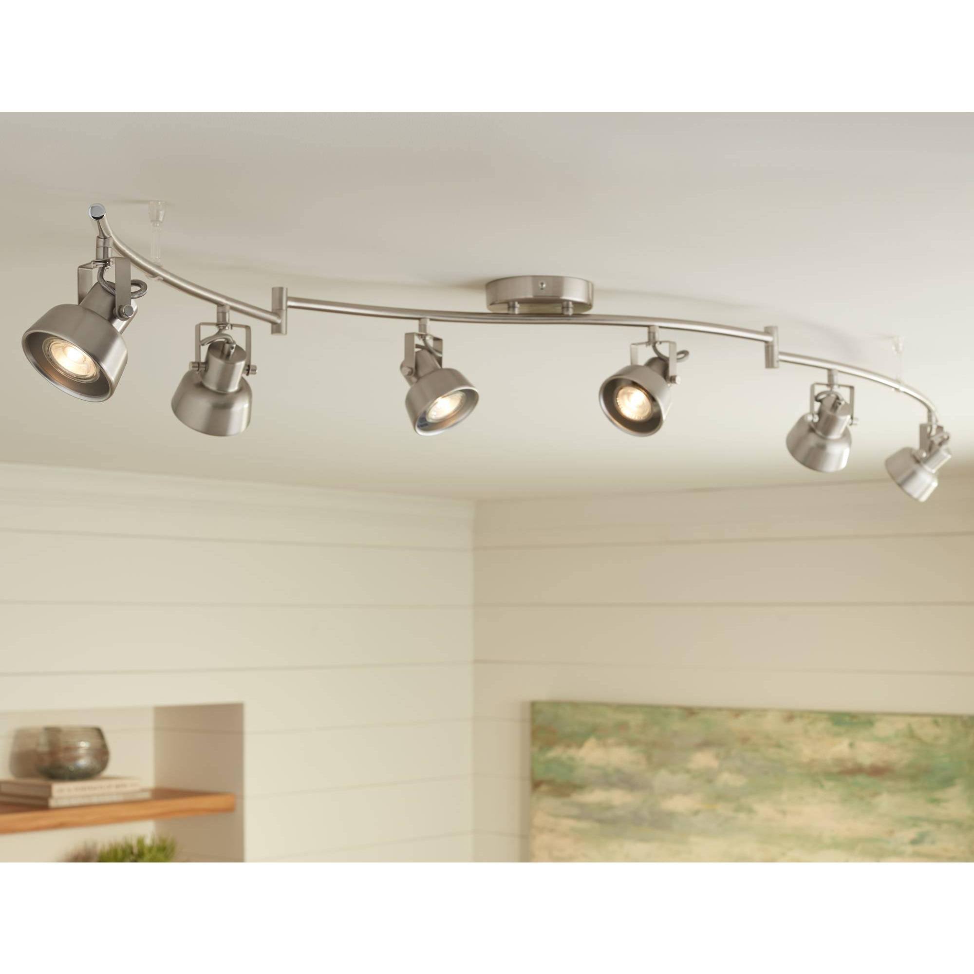 Pro Track Lenny 6-Light Swing Arm Track Fixture