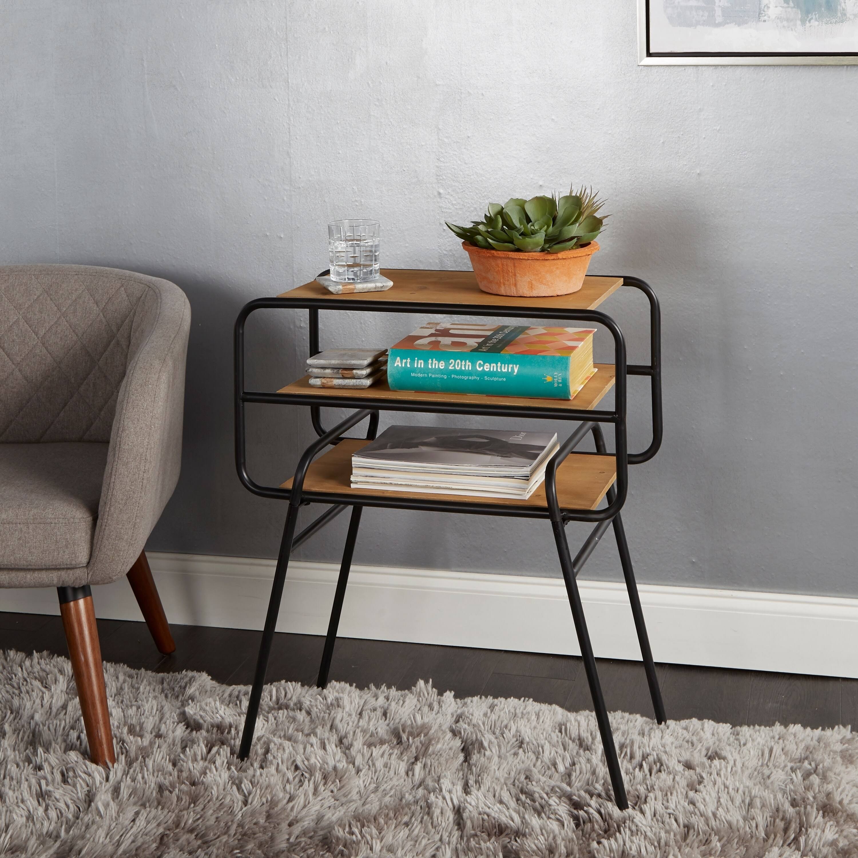 Silverwood CPFT1504 Side Table, Black