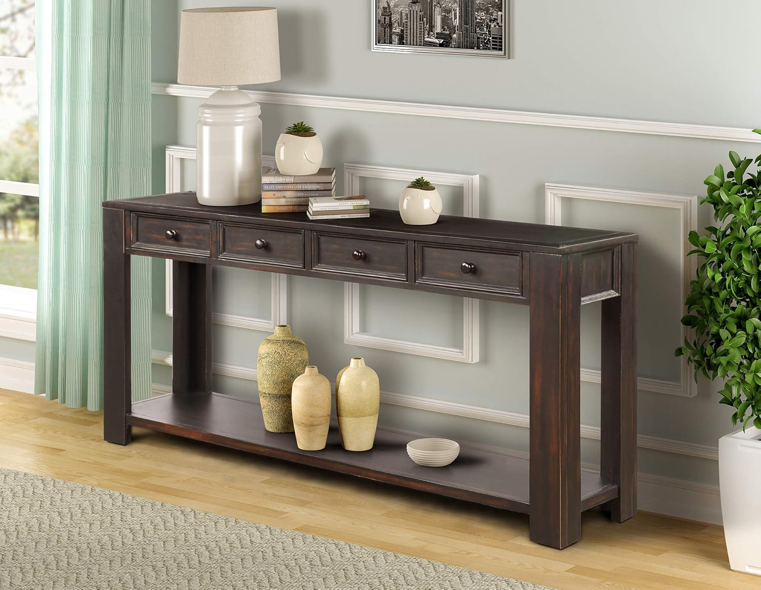 Console Table Hallway Sofa Entryway Side Table 64