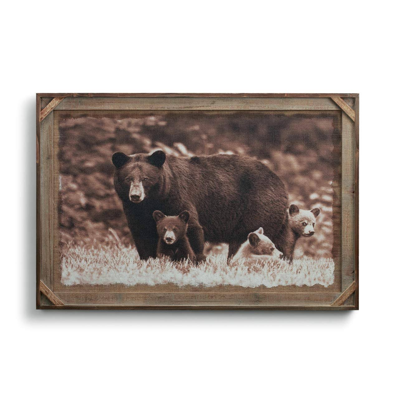 Big Sky Carvers Barnwood Gallery Art - Black