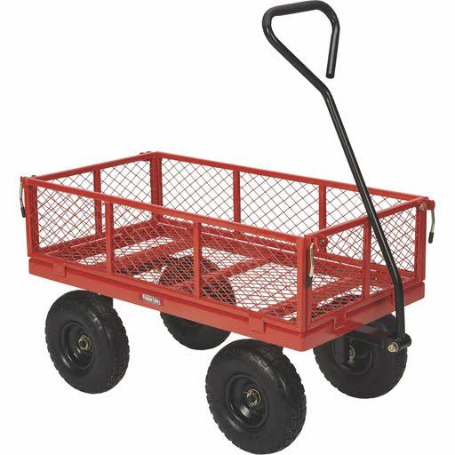 Ironton Steel Utility Cart - 400-Lb. Capacity, 34in.L x 18in.W IRT410