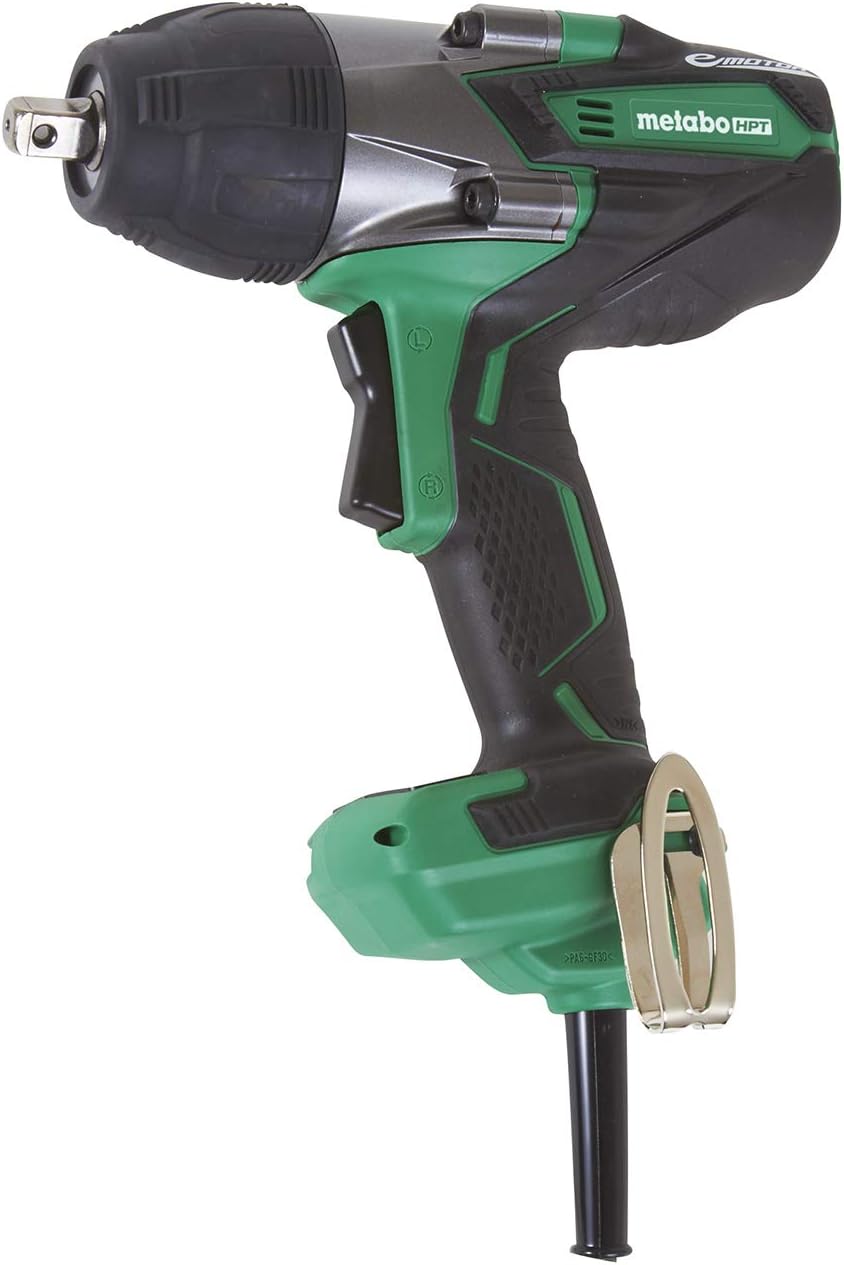 Metabo HPT Impact Wrench, Corded, AC Brushless Motor, 1/2