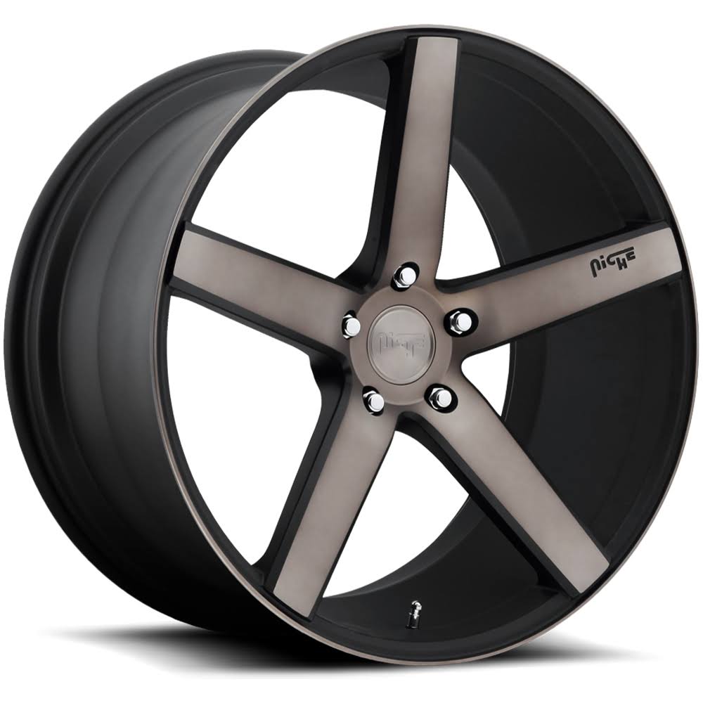 Niche M134 Milan Wheel 19x8.5 5x108 Satin Black +40mm