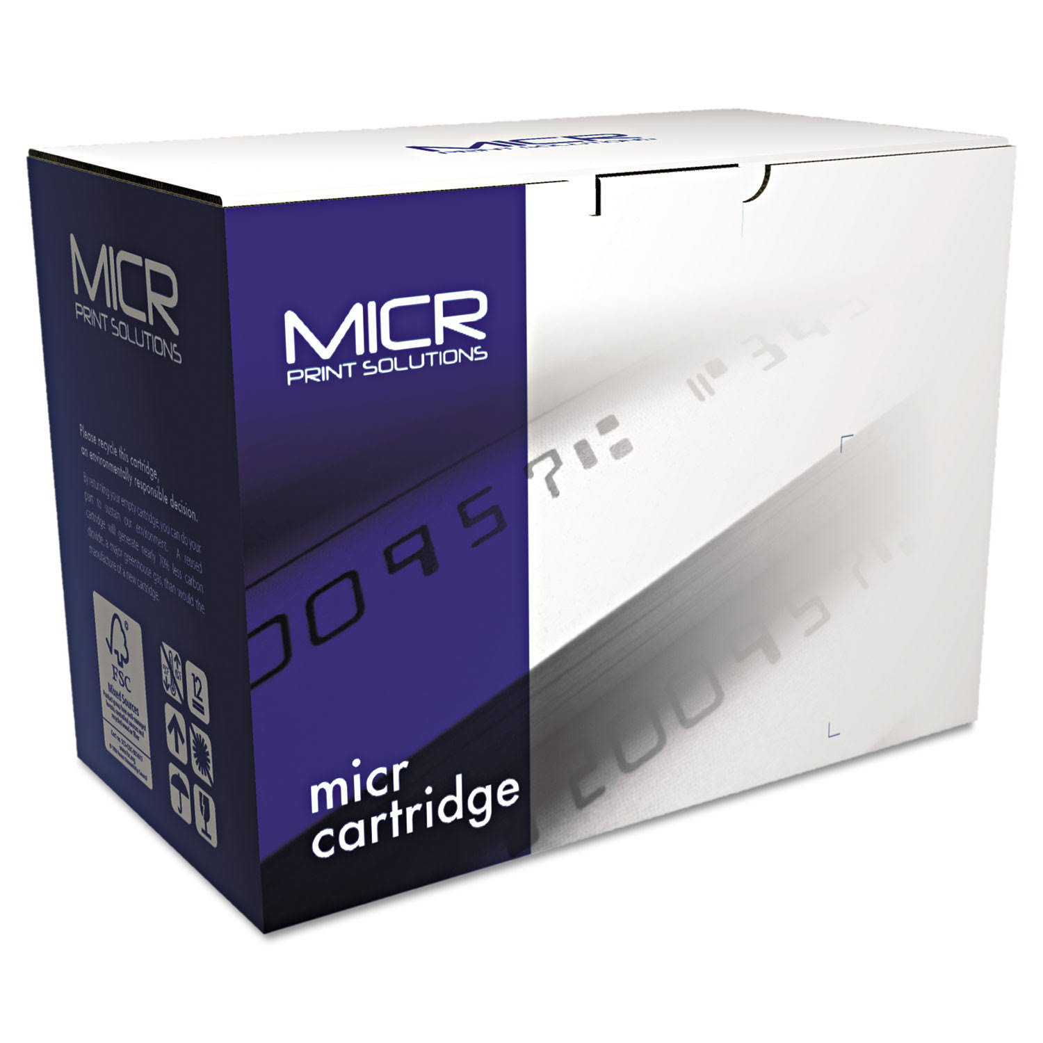 MICR Print Solutions MCR78AM Compatible CE278A (78A) MICR Toner, 2100 Page-Yield, Black