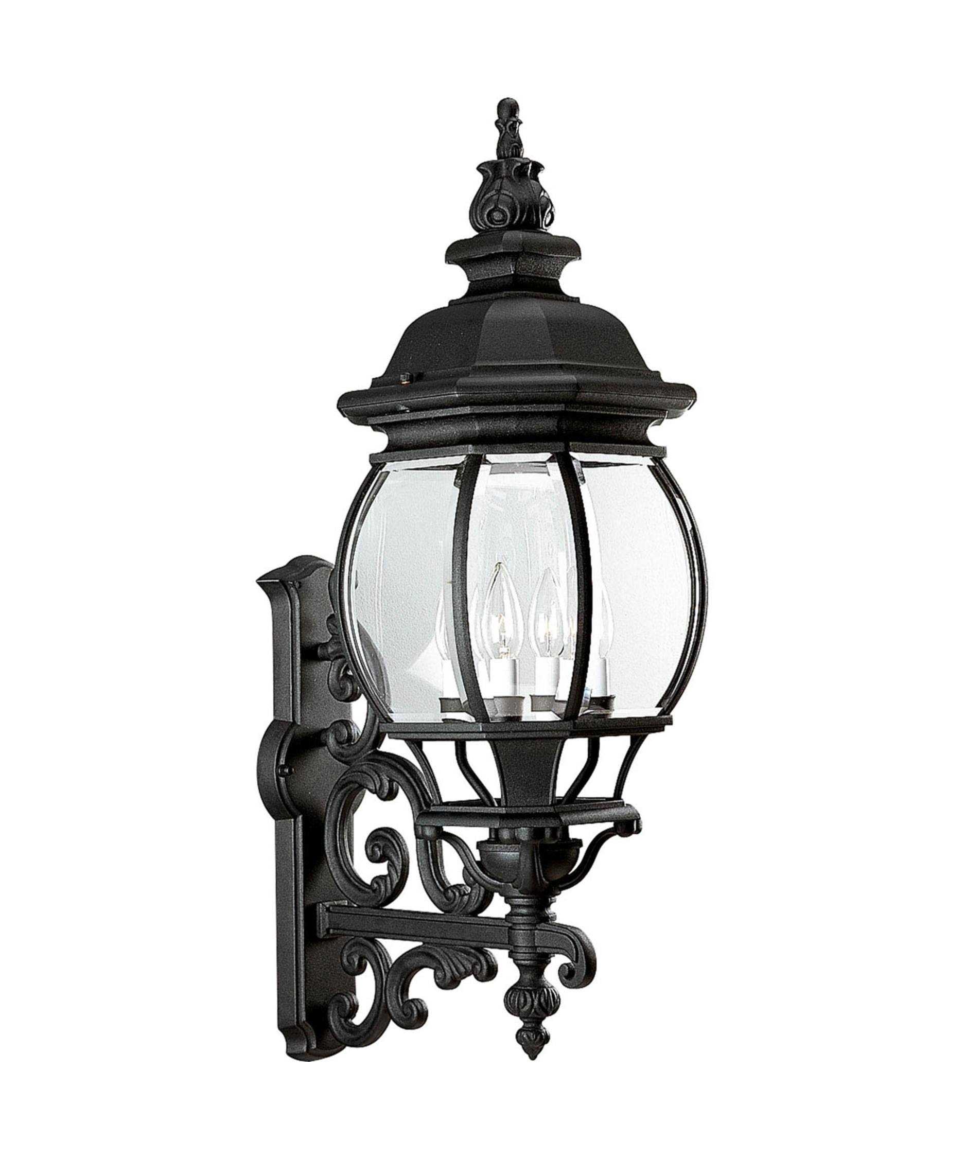 Progress Lighting P5701-31 Onion Lantern Outdoor Wall Light, Textured Black