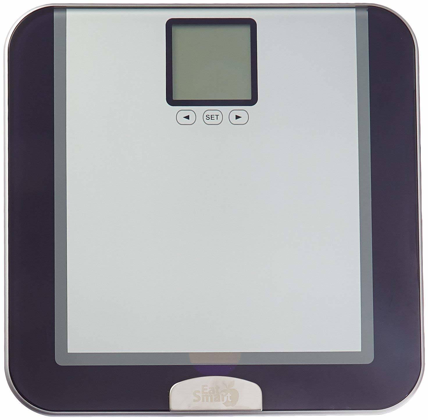 Eatsmart Products Precision Tracker Digital Bathroom Scale with Eatsmart Accutra ESBS-07