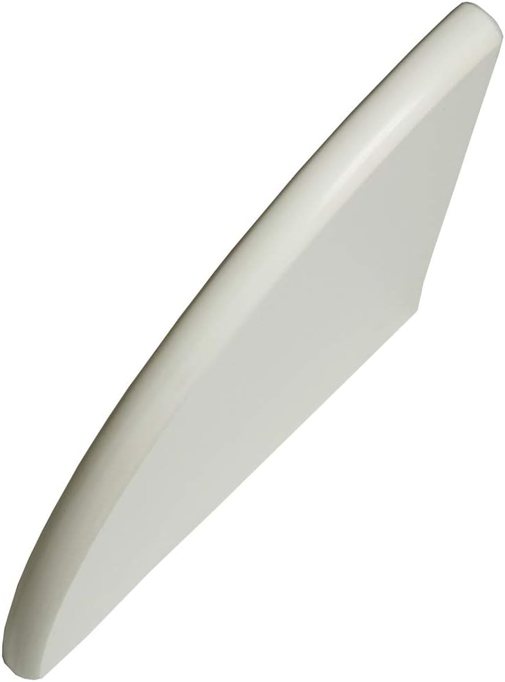 Premium Quality Pure White Marble Corner Shelf Polished 9'' (1) Pack of 2