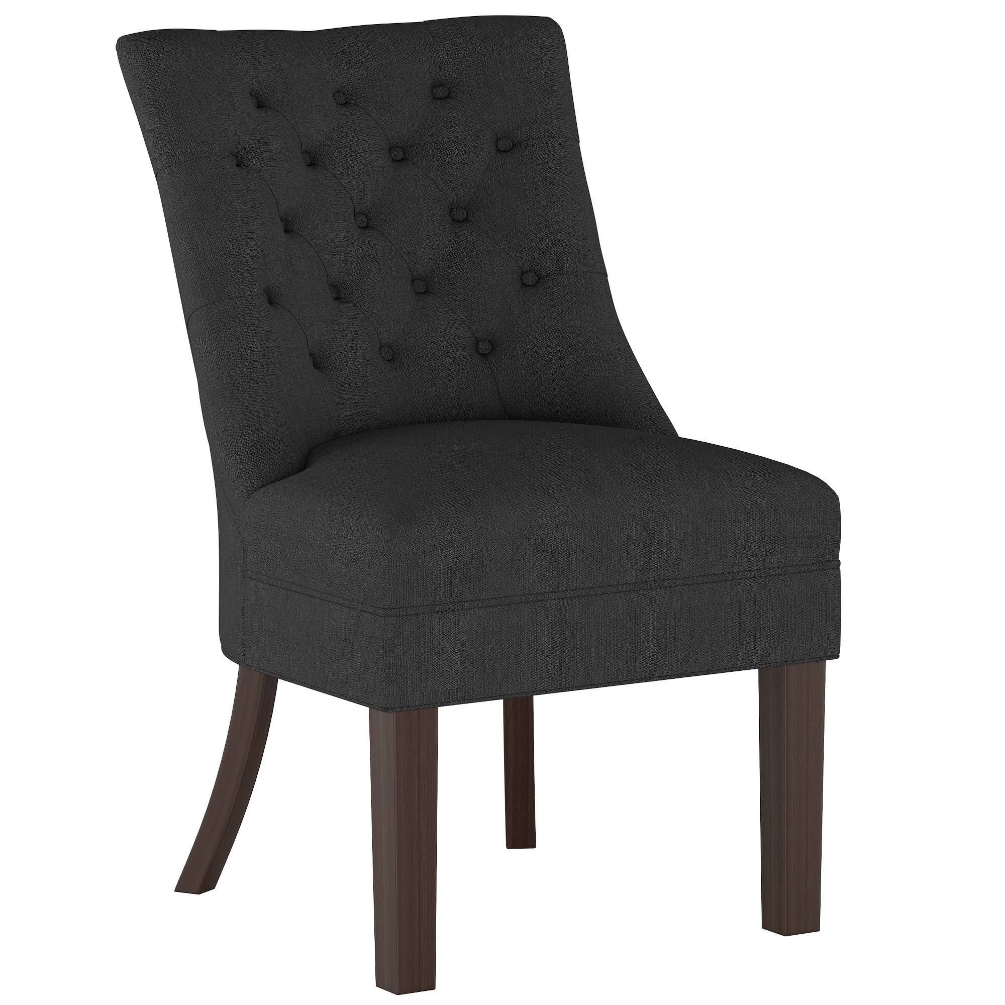Winslow Tufted Back Chair Black - Threshold