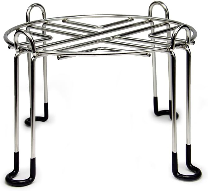 Berkey Water Filter Stainless Steel Wire Stand with Rubberized Non-Skid Feet for Travel and Other Small Sized Gravity Fed Water Filters - Raises Your 6 inches Pack of 2