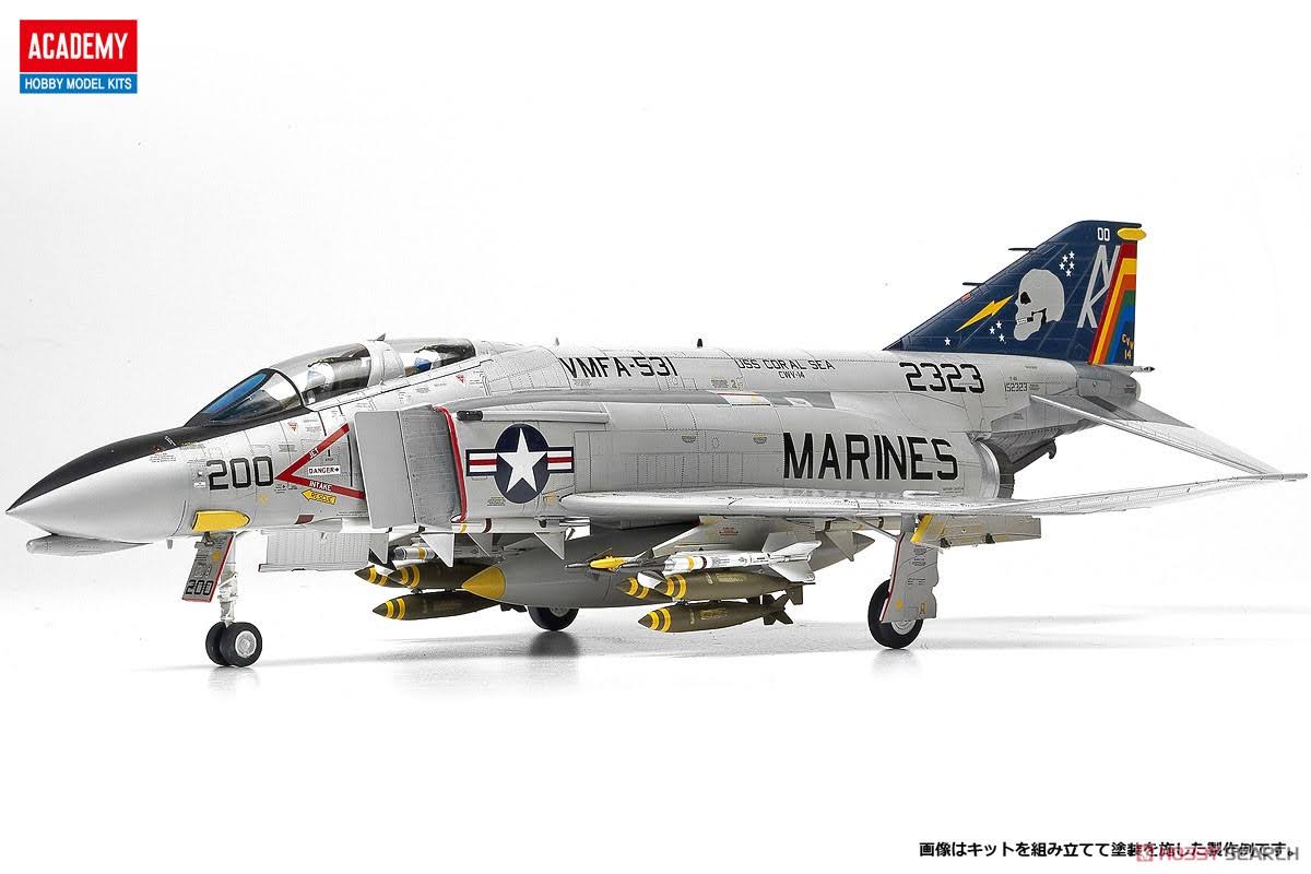 Academy 1/48 Scale USMC F-4B/N VMFA-531 Gray Ghosts - 12315