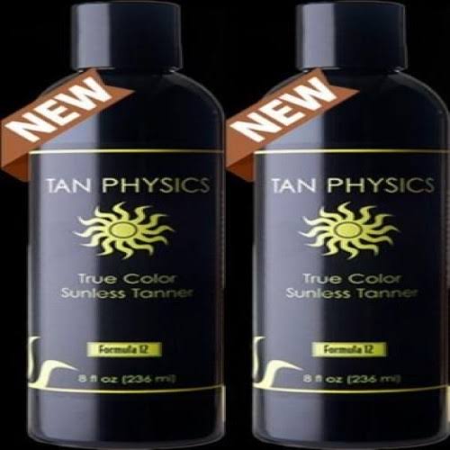Tan Physics True Color (2 Pack) w/ 5 Free Pairs of Application Gloves, Sunless Tanner