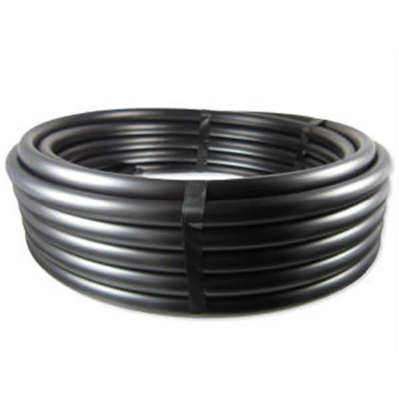 1.5 in. x 100 ft. u0026 100 PSI Non NSF Poly PIPE, Black BA972179
