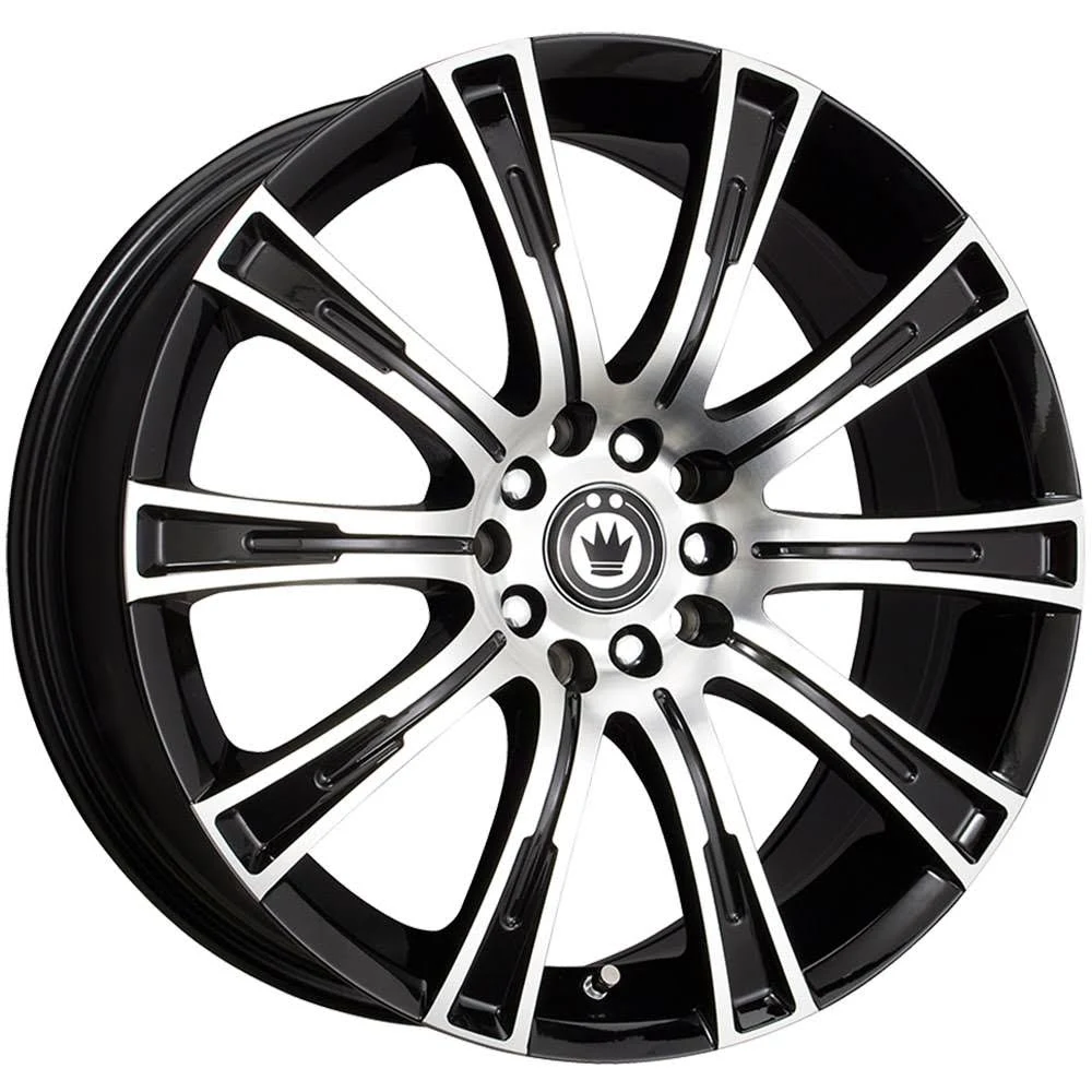 Konig Crown 50MB Wheel 17x7.5 Gloss Black Machined 5x112 35mm Offset