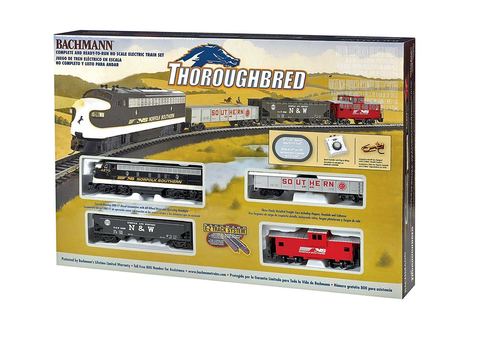 Bachmann HO Thoroughbred Electric Train Set