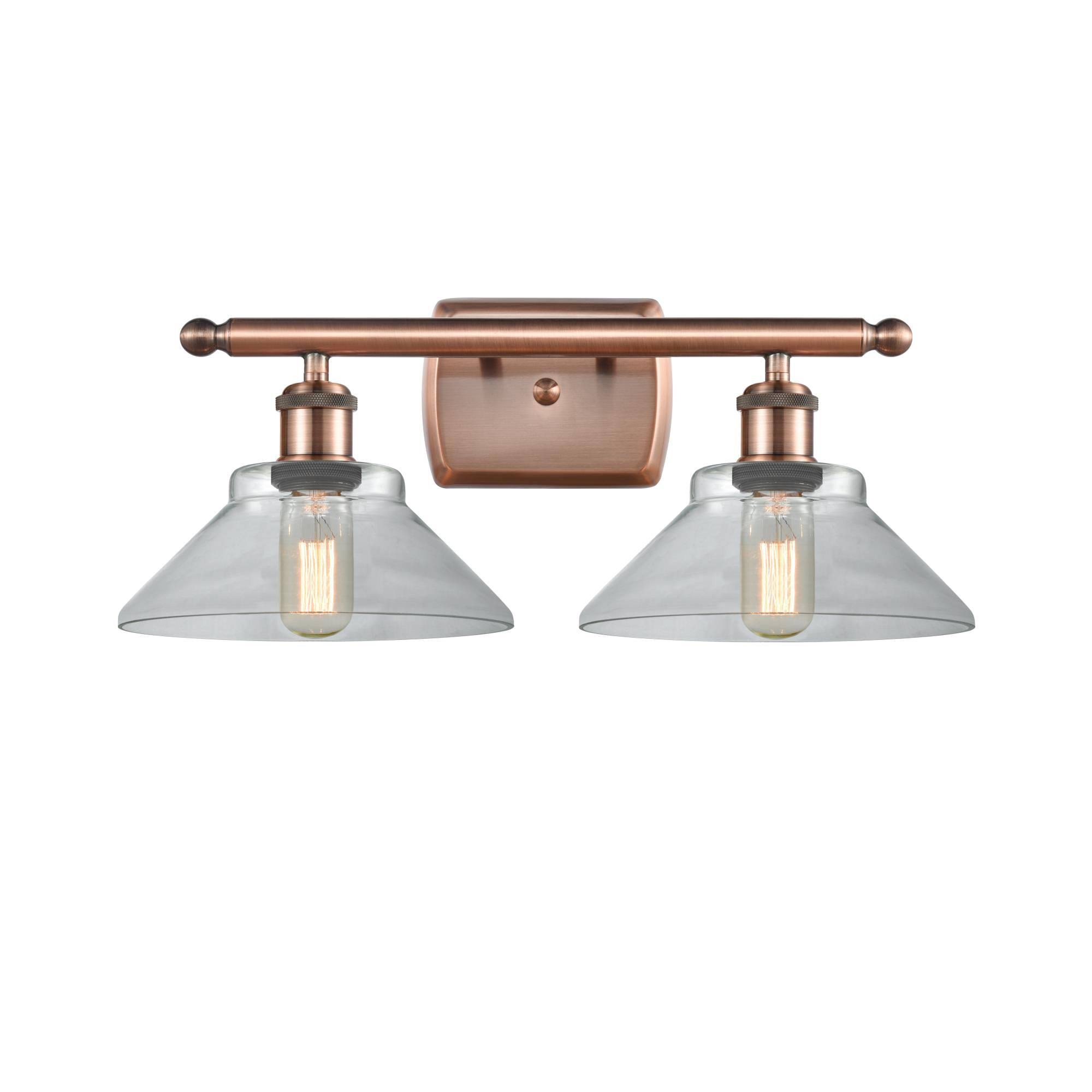 Innovations Lighting 516-2W-AC-G132 Orwell - 2 Light Bath Vanity