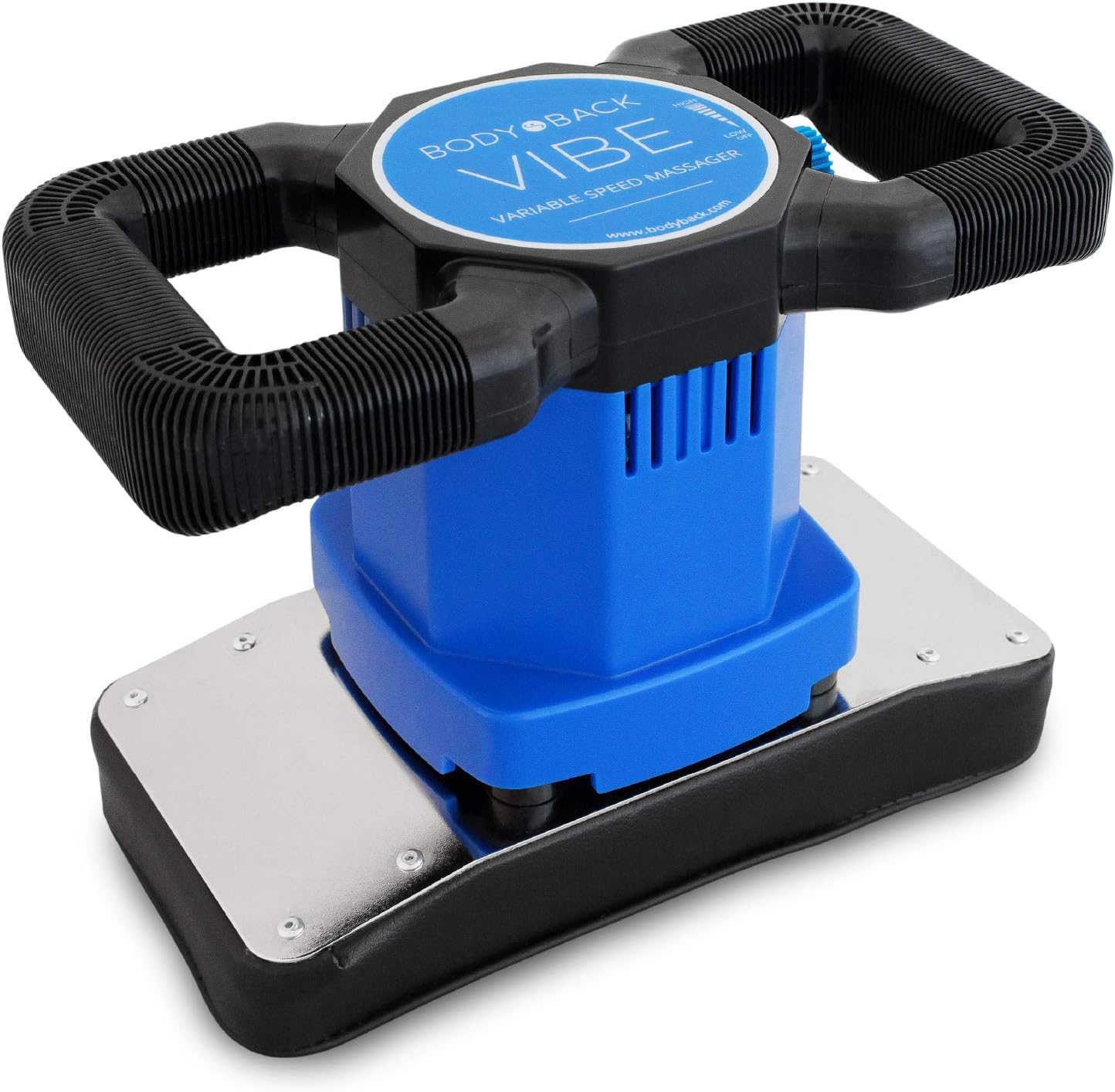 Body Back Vibe 2.0 Continuous Variable Speed Chiropractic Massager, Premium Professional Quality Orbital Massager for Trigger Point, Muscle Pain, and Myofascial Relief (Next Gen 2021 Version)