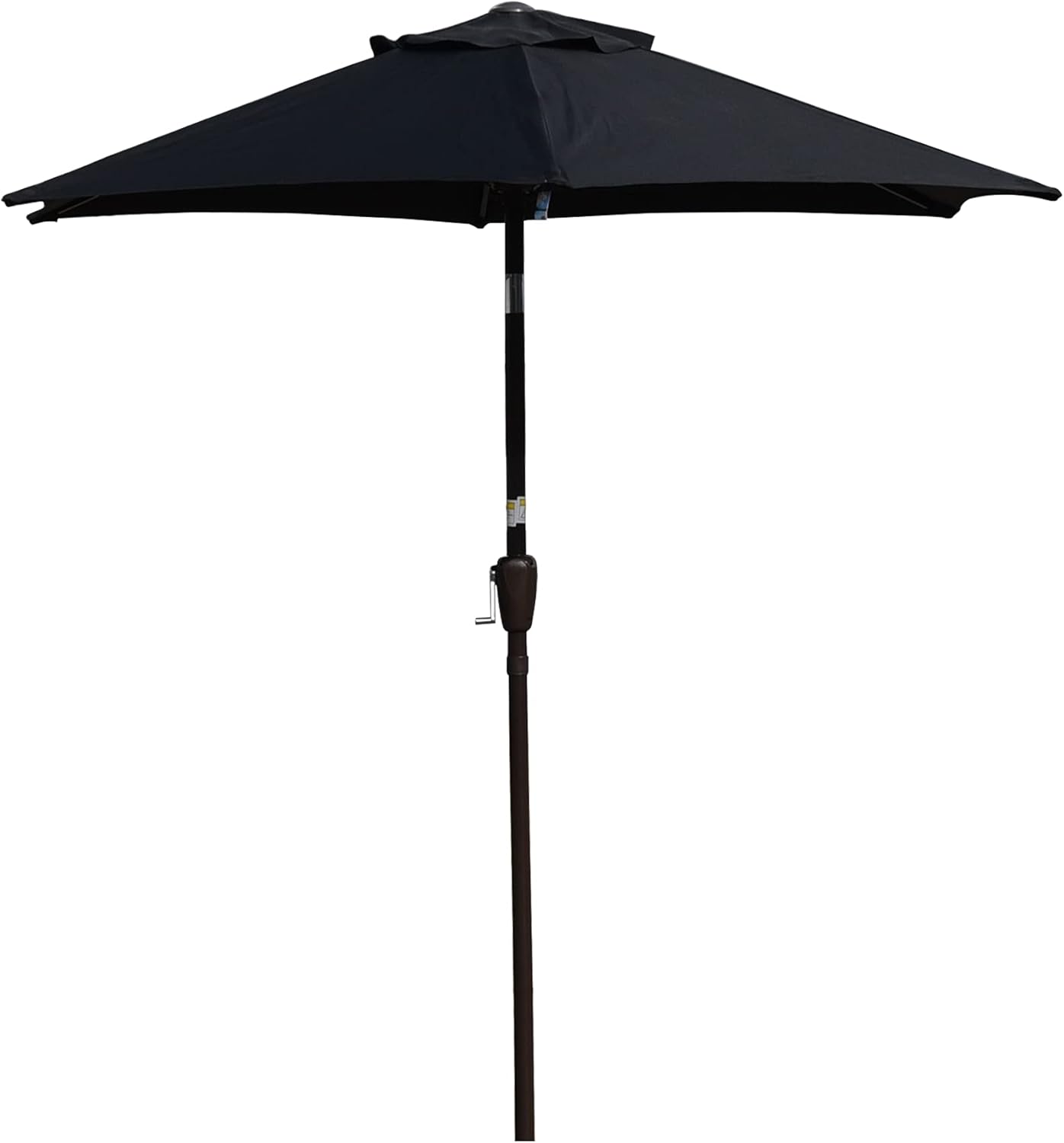 Sundale Outdoor 7.2 ft Patio Umbrella Table Market Umbrella with Push Button Tilt & Aluminum Pole, Polyester Canopy for Garden, Deck, Backyard, Pool (DARK GREEN)