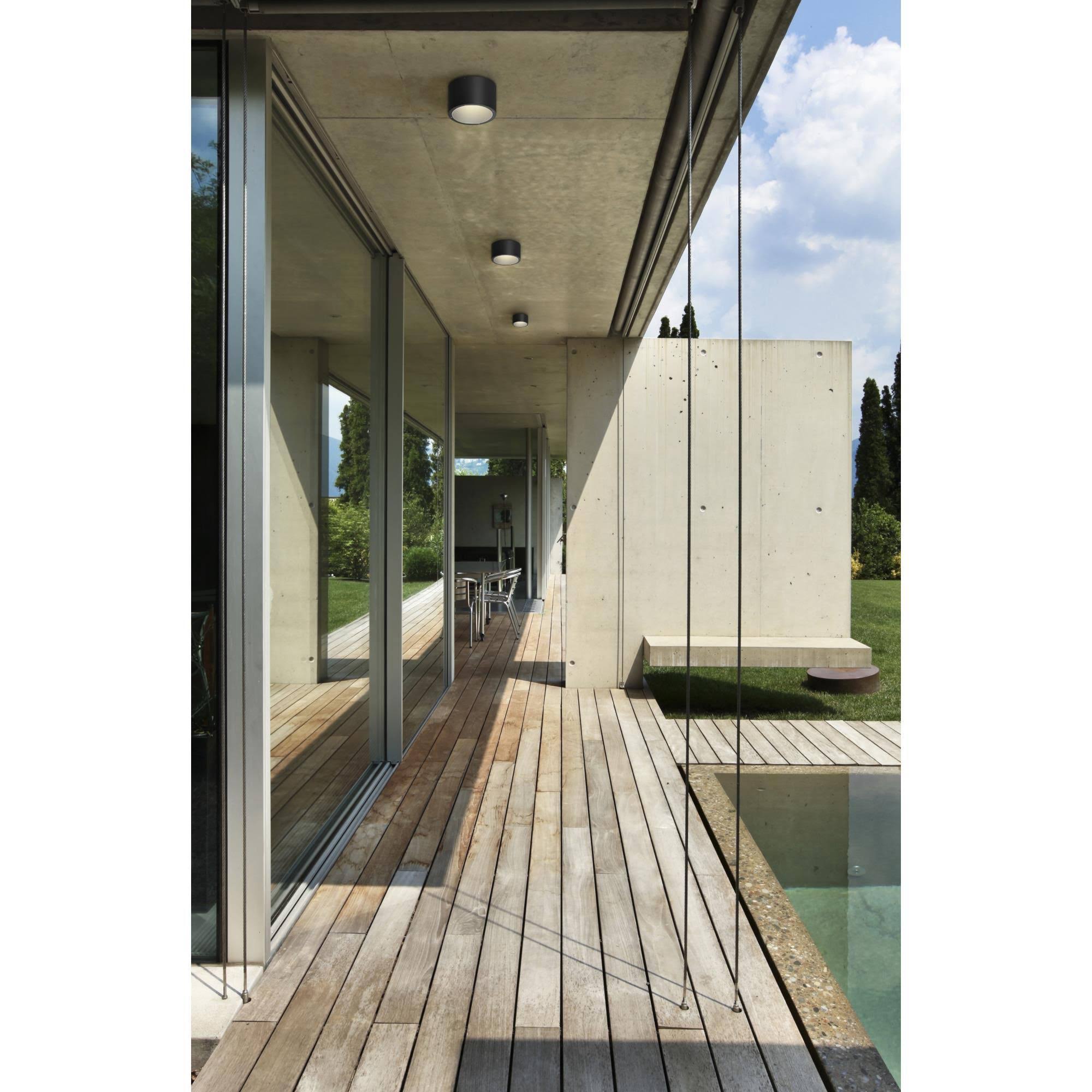 Kuzco Lighting - EC19408-BK - Flush Mount - Lamar - Black