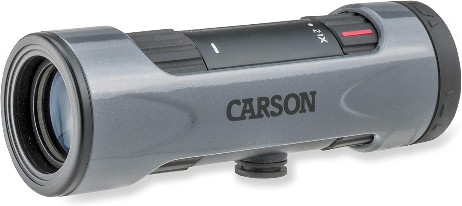 Carson MonoZoom 7-21x21mm Zoom Monocular (ZM-721) Pack of 2