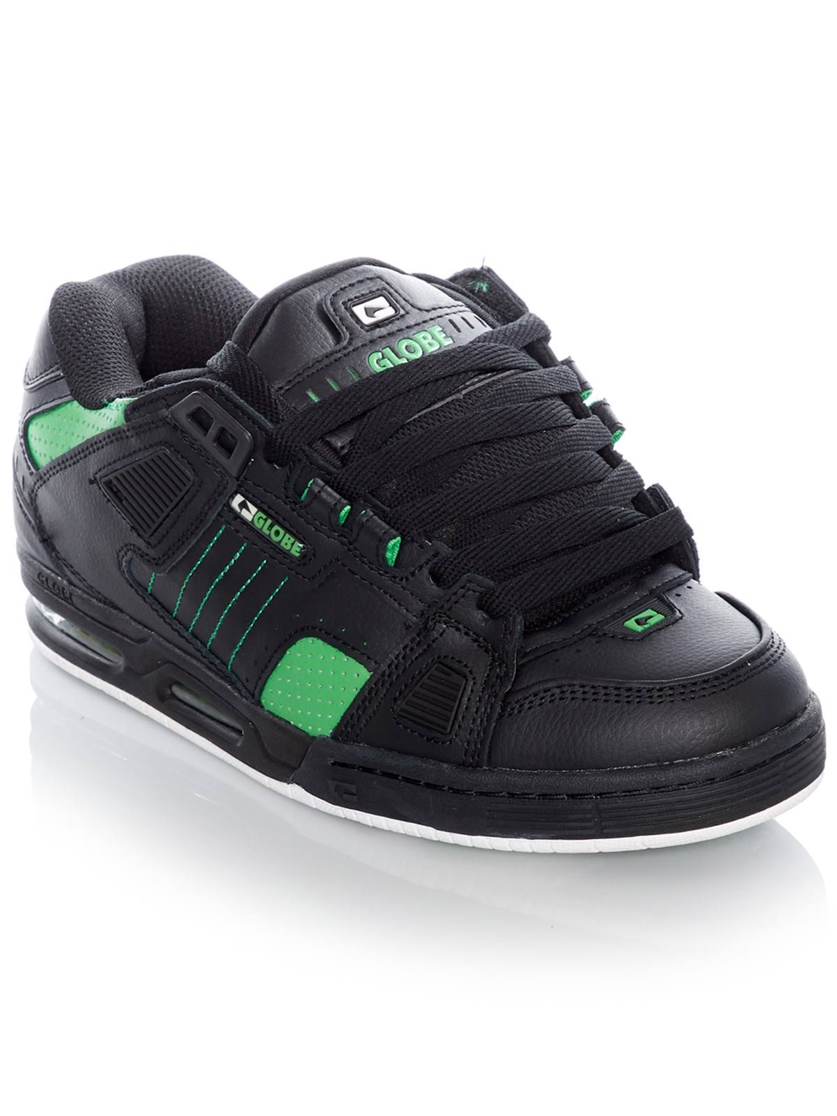Globe Black-Moto Green Sabre Shoe