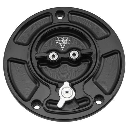 Vortex Racing Kawasaki V3 Fuel Cap Kaw Blk GC430K New