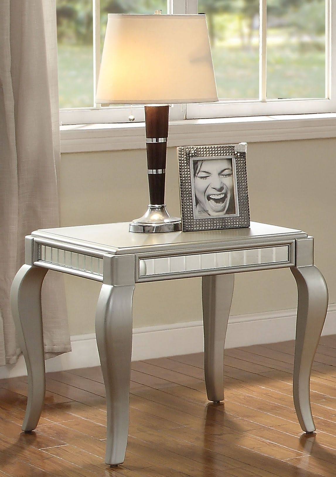 Acme Francesca End Table Champagne