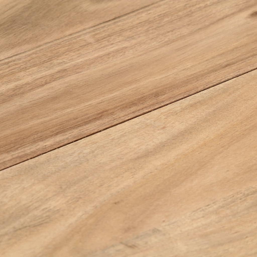 vidaXL Solid Acacia Wood Dining Table Dining Room Kitchen Dinner Desk Table Stand Furniture 55.1