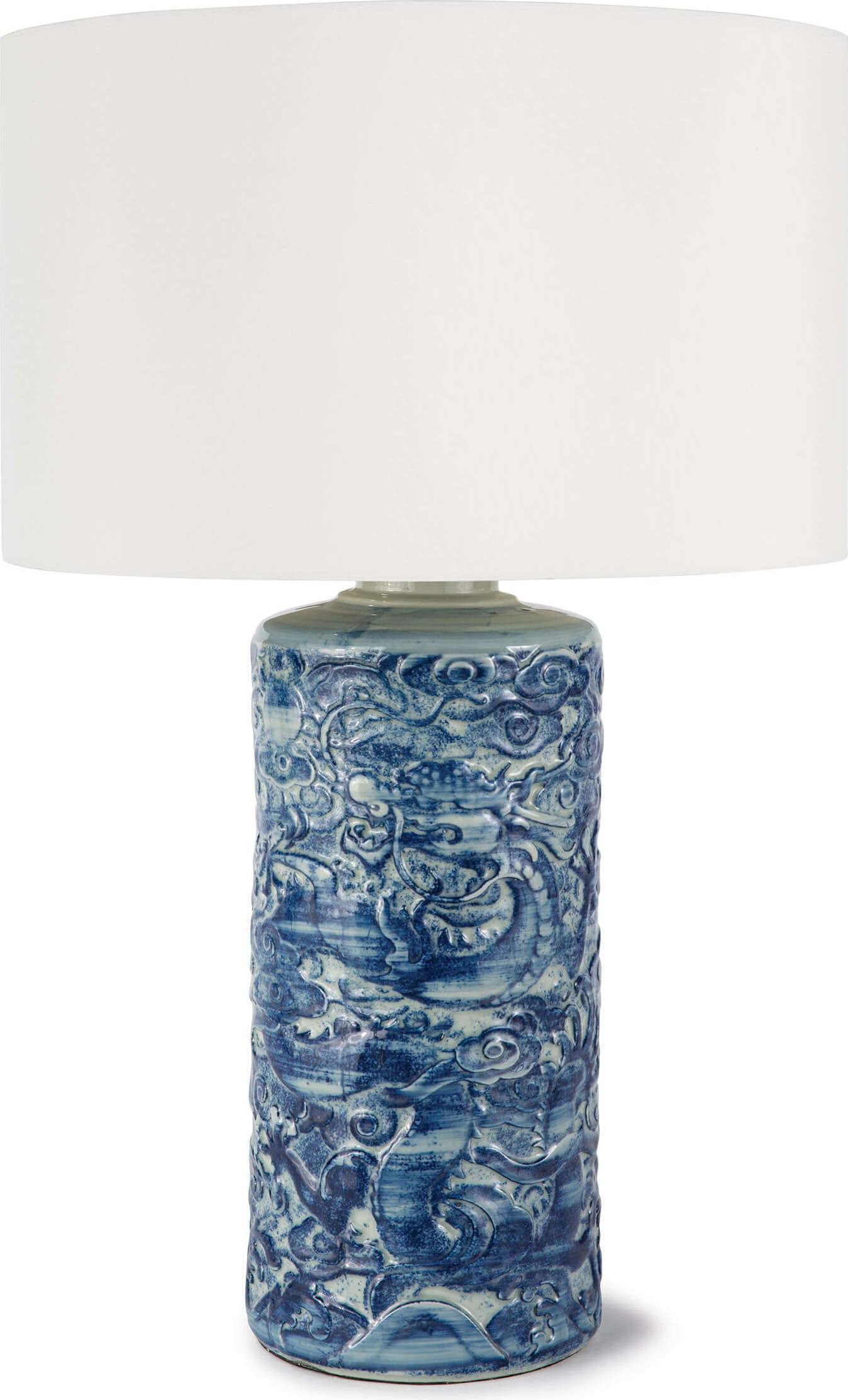 Regina Andrew Zodiac Ceramic Table Lamp (Blue)