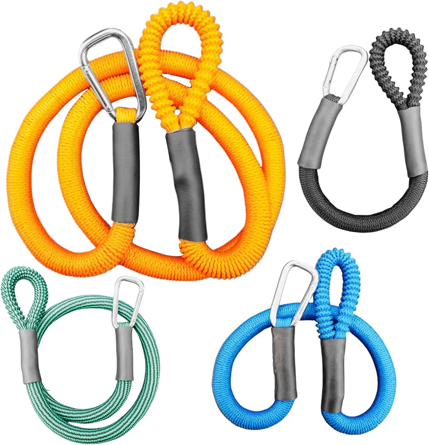 Dock Line/Boat Rope/Anchor Rope - Boat Accessories Marine Rope and Dock Lines for Boats (2 to 12 feet) Pack of 2