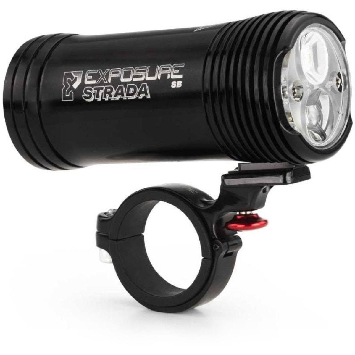 Exposure Strada MK10 Super Bright Front Light - Black
