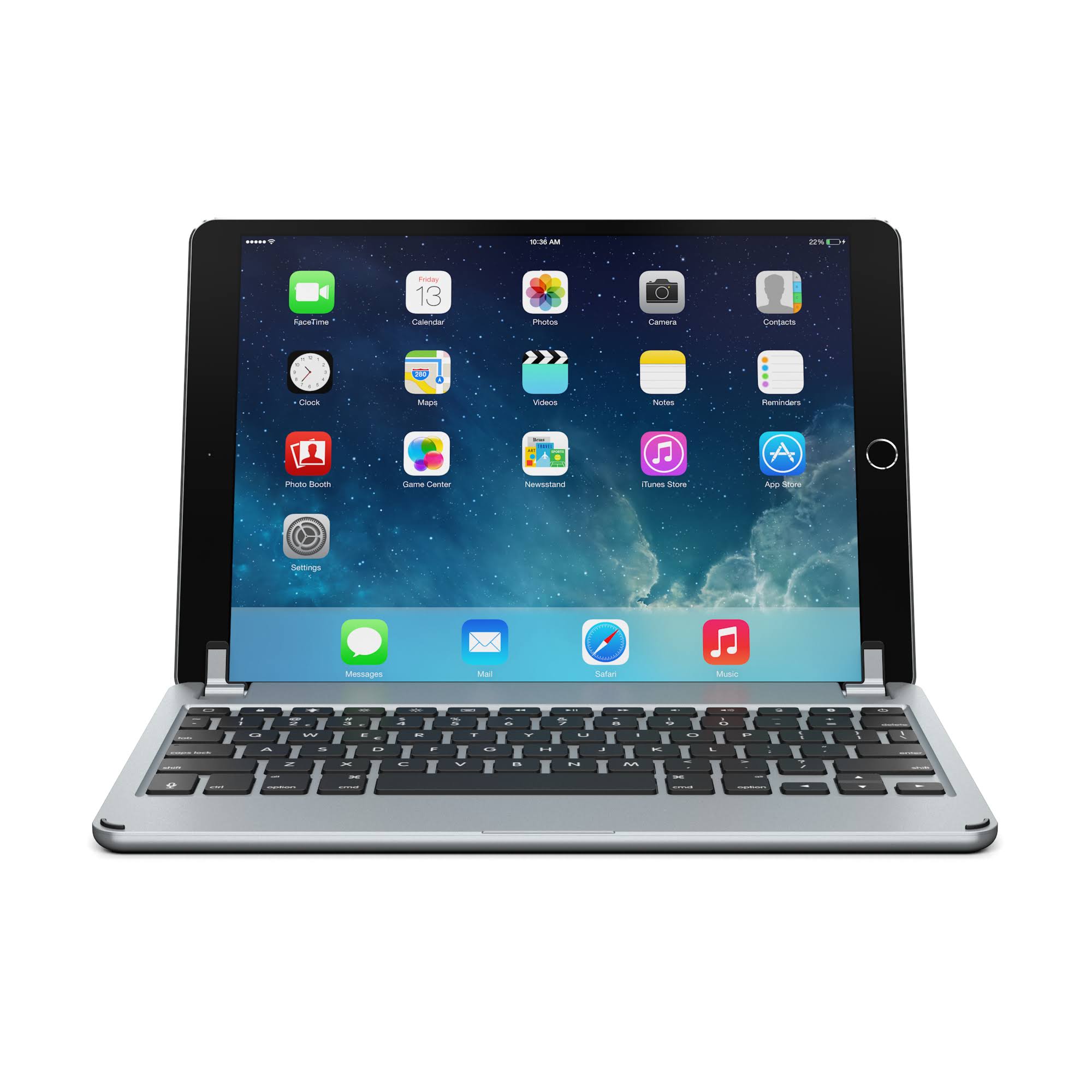 Brydge 10.5 Wireless Bluetooth 4.0 Keyboard for 10.5-inch iPad Pro - Space Gray