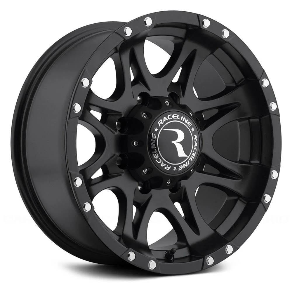 Raceline Wheels Rim Raptor Black 18x9 5x5 +12mm