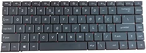GAOCHENG Laptop Backlit Keyboard for MSI Modern 15 10th Modern 15 A10M A10RAS A10RBS MS-1551 English US Edition