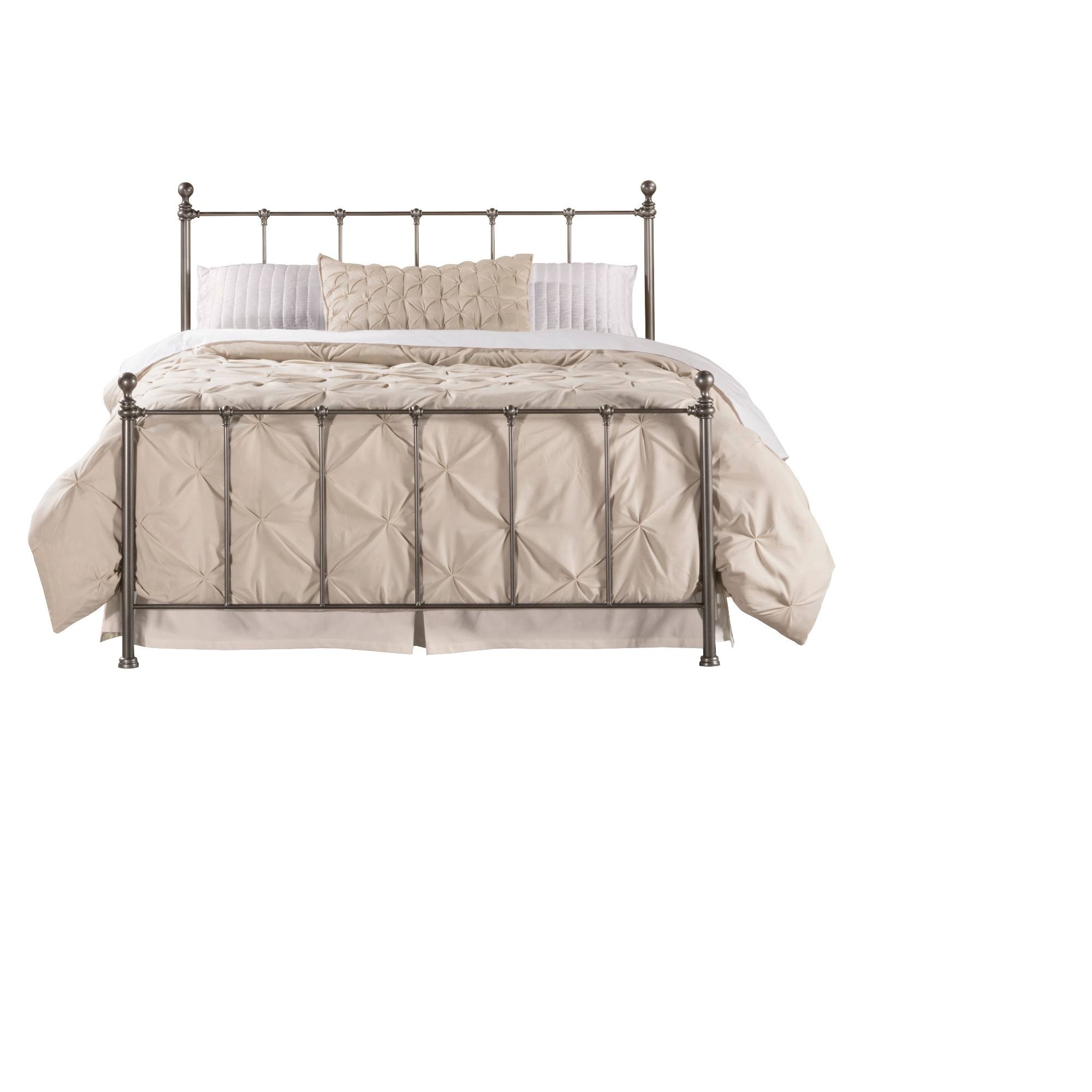 Hillsdale Furniture Molly Steel Bed, Black, Queen