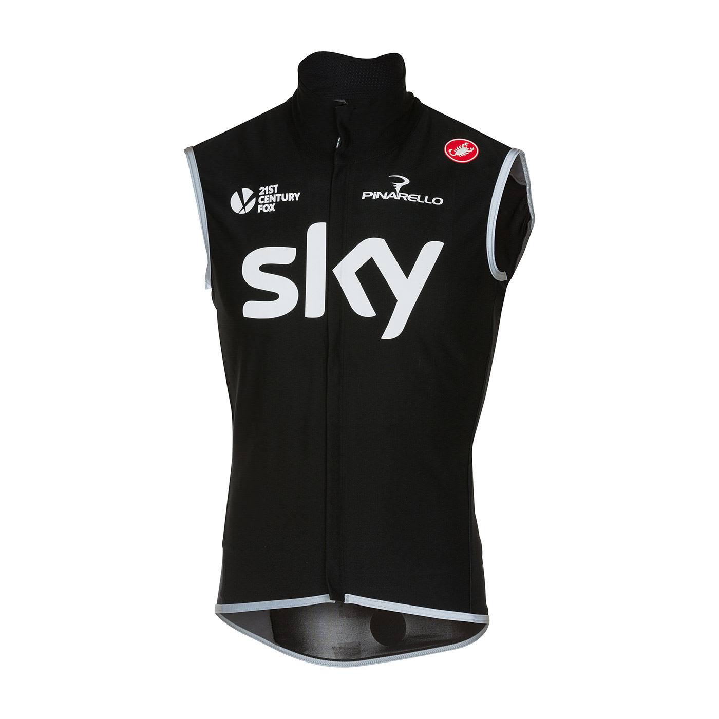 Castelli Team Sky Perfetto Vest 2018 Black L